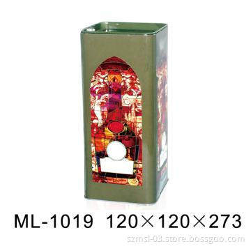 Wine tin box  squar tin box